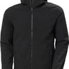 Helly Hansen Paramount Hooded Softshell Jack - Heren - Zwart - Maat XXL