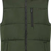Ballin Amsterdam - Heren Regular Fit Bodywarmer - Groen - Maat XS
