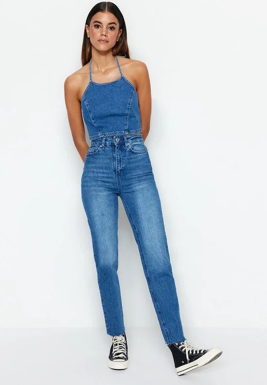 Trendyol Vrouwen Normale taille Dun Jeans