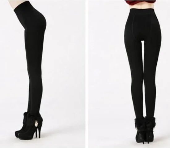 Fleece Legging - Zwart - One Size