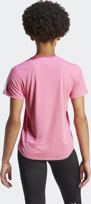 adidas Performance Own the Run T-shirt - Dames - Roze- M