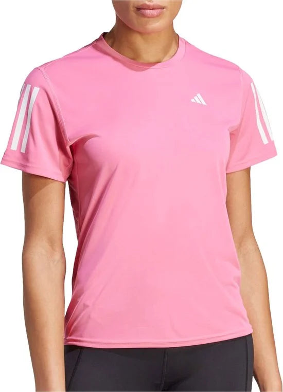 adidas Performance Own the Run T-shirt - Dames - Roze- M