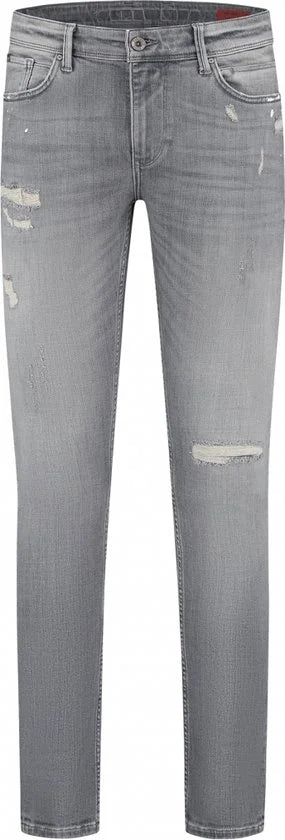 Purewhite - Heren Skinny fit Denim Jeans - Denim Mid Grey - Maat 33