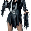 Widmann - Heks & Spider Lady & Voodoo & Duistere Religie Kostuum - Dark Spicy Witch Kostuum Vrouw - Zwart - XL - Halloween - Verkleedkleding