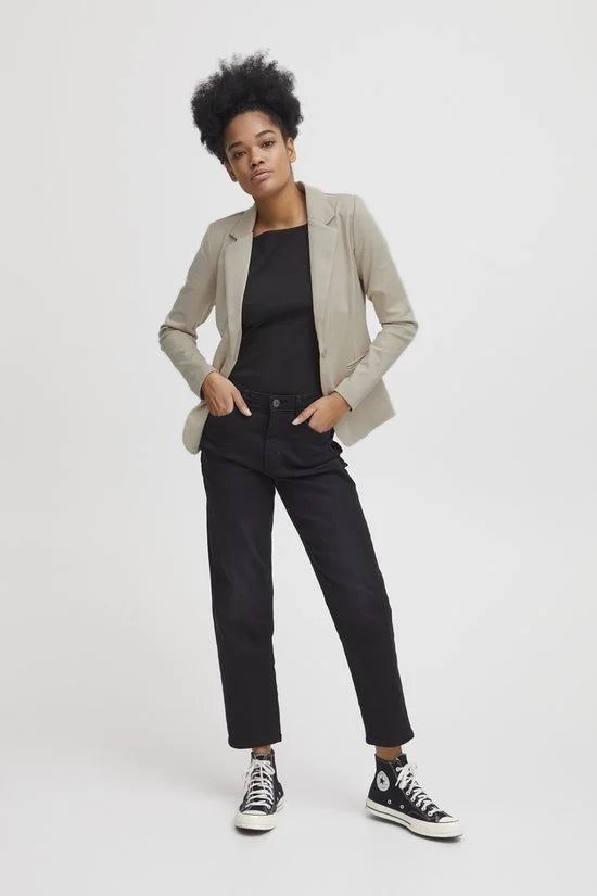 Ichi Blazer Ihkate Bl 20101801 Doeskin 151308 Dames Maat - XL