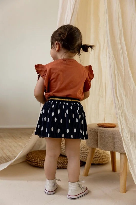 Dirkje T-DOTS Meisjes T-shirt - Maat 92