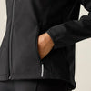 Regatta, Arec III Softshell Dames Jack, Zwart, Maat 34