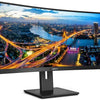 Philips 346B1C - QHD Ultrawide Monitor - USB-C 65W - KVM-Switch - RJ45 - Powersensor - Lichtsensor - 34 Inch - 100hz