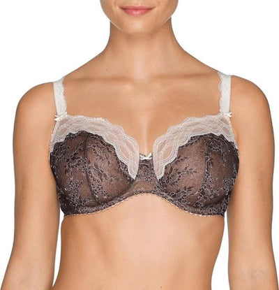 PrimaDonna - Crystal - Balconette BH - Maat 75D - Zwart - 0162914