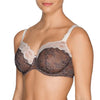 PrimaDonna - Crystal - Balconette BH - Maat 75D - Zwart - 0162914