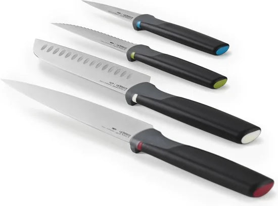 Joseph Joseph - Foilio Icon Plus Snijplank en Messen 8-Delig - Kunststof - Multicolor