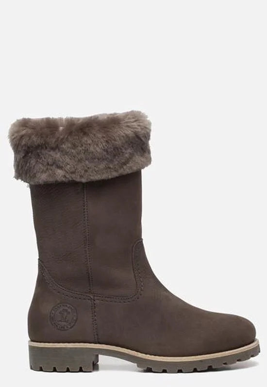 Panama Jack Dames Laarzen - Grijs - Maat 36