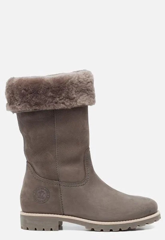 Panama Jack Dames Laarzen - Grijs - Maat 36