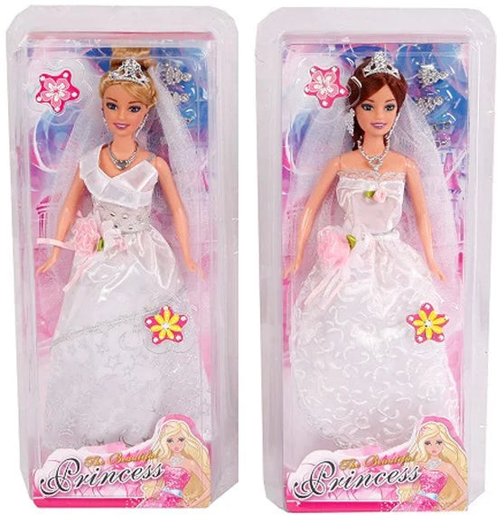 Barbie trouwen- the beautifal princess (Bruin haar)