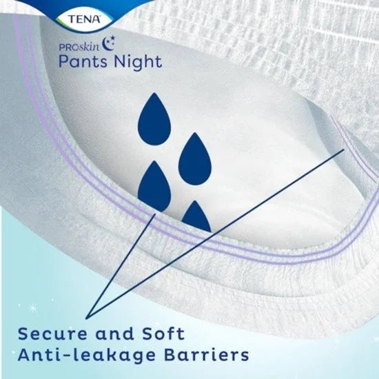 Tena ProSkin Pants Night Super Large - 10 Stuks