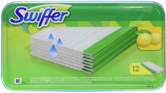 Swiffer - Vochtige Vloerdoeken - 12 doeken