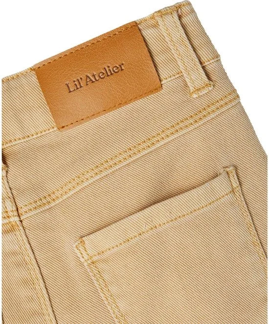 Lil'Atelier meisjes broek 13200978/NMFBIBI beige
