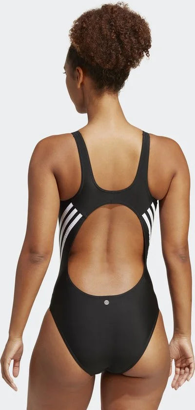 adidas Sportswear adidas 3-Stripes Badpak - Dames - Zwart- 44