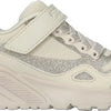 Skechers meisjes sneakers met goudkleurige details - Maat 30 - Extra comfort - Memory Foam