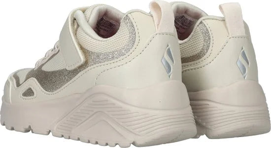 Skechers meisjes sneakers met goudkleurige details - Maat 30 - Extra comfort - Memory Foam