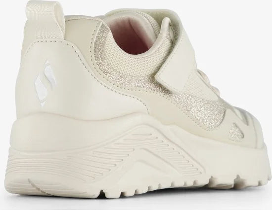 Skechers meisjes sneakers met goudkleurige details - Maat 30 - Extra comfort - Memory Foam