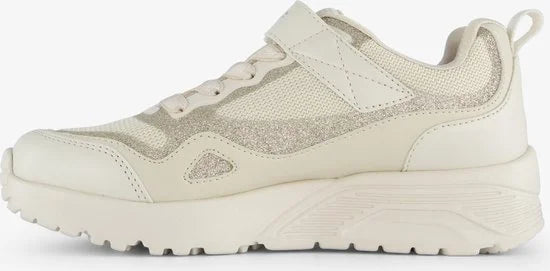 Skechers meisjes sneakers met goudkleurige details - Maat 30 - Extra comfort - Memory Foam