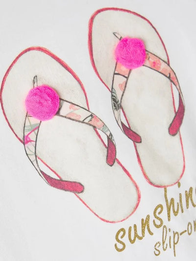 Name it t-shirt meisjes - wit - NMFfransisca - maat 80