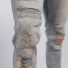 Malelions Destroyer Jeans Heren Blauw - Maat: W28