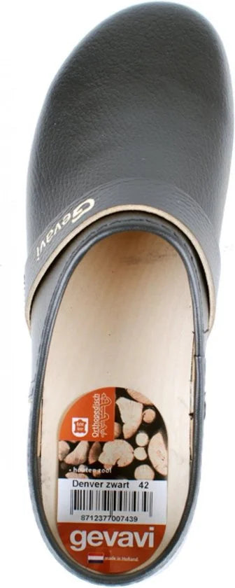 Klompschoen Gevavi Denver (Zwart) - zwart - 48