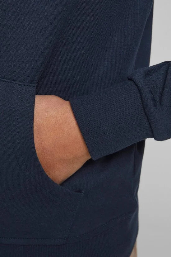 JACK&JONES JUNIOR JJEBASIC SWEAT ZIP HOOD NOOS JNR Jongens Trui - Maat 140