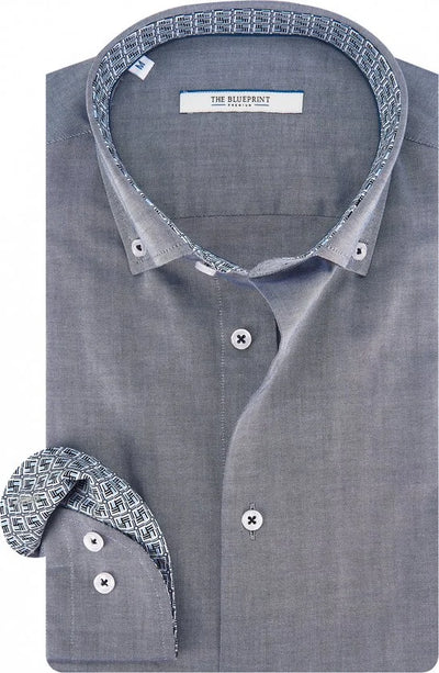 The BLUEPRINT Premium Trendy Overhemd Heren