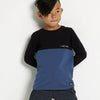 TerStal Jongens / Kinderen Europe Kids Top Doorsnee Dessin Blauw In Maat 122/128