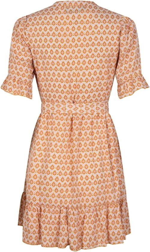 Lofty Manner Jurk Dress Nynke Od23 753 Colourful Tiles Dames Maat - XS