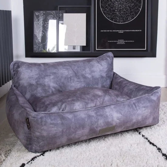 Scruffs & Tramps Hondenmand Kensington maat L 90x70 cm grijs