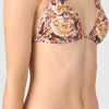 Brunotti Elly-Sakai Dames Bikini Broekje - Mix & Match - Bruin, Oranje, Roze - 38