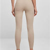 Urban Classics - Rib Knit Legging - M - Beige