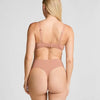 Hunkemöller Dames Lingerie Voorgevormde beugel bh Smooth - Bruin - maat C70