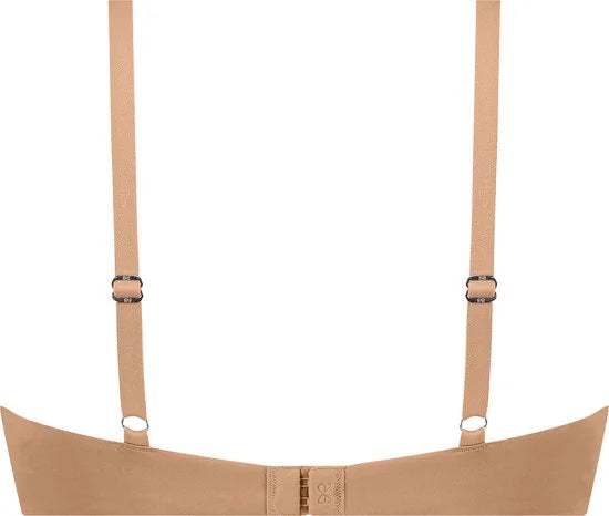 Hunkemöller Dames Lingerie Voorgevormde beugel bh Smooth - Bruin - maat C70