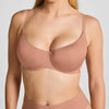 Hunkemöller Dames Lingerie Voorgevormde beugel bh Smooth - Bruin - maat C70