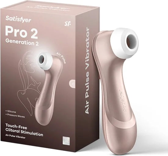 Satisfyer Pro 2 Next Generation, producttest 1,6 (GOED), clitoriszuiger met 11 intensiteitsniveaus, oplegvibrator met accutechnologie, waterdicht