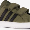 Adidas VS Pace 2.0 kinder sneakers groen zwart - Maat 29 - Uitneembare zool