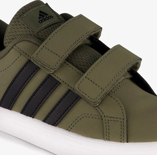 Adidas VS Pace 2.0 kinder sneakers groen zwart - Maat 29 - Uitneembare zool