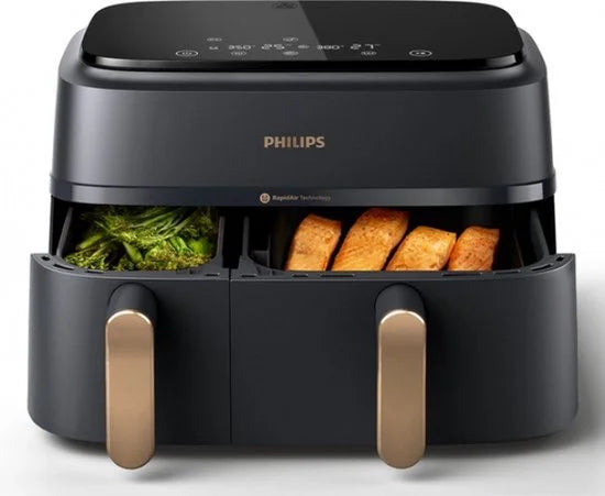 Philips Versuni Serie 3000 Rapid Air 9l Airfryer Zwart 9 Liters / EU Plug