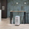 Dutch Originals Aircooler op Wielen - Luchtcooler 6 Liter - Mobiele Aircooler met 3 Snelheden - Met Ingebouwde Timer en Zelfdraaiende Functie - 65 W