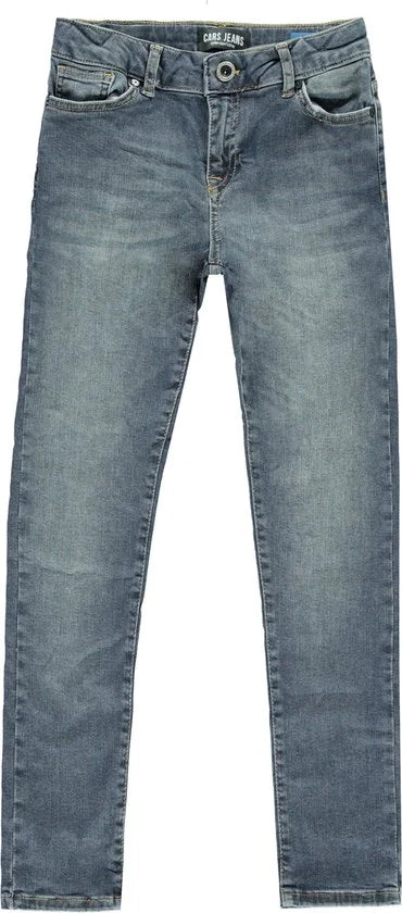 Cars Jeans Kids Balboa Jongens Jeans - Dark Used - Maat 15