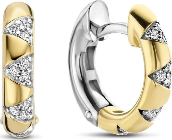 TI SENTO Oorbellen 7838ZY - Zilveren dames oorbellen