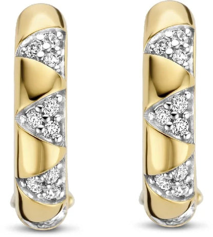 TI SENTO Oorbellen 7838ZY - Zilveren dames oorbellen