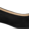 Hassia Dames Pumps / Damesschoenen - Suède - Geen hoogte 2 cm cm - 302627 - Zwart - Maat 41/41+