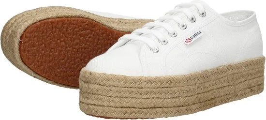 Superga 2790 Rope Lage sneakers - Dames - Wit - Maat 39