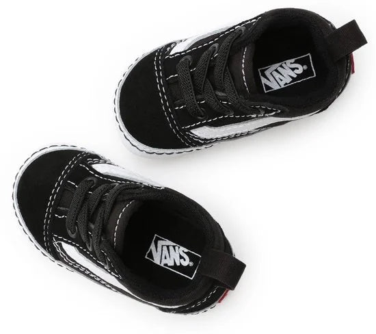 Vans - Old Skool Crib - Peuter sneaker - 19 - Zwart